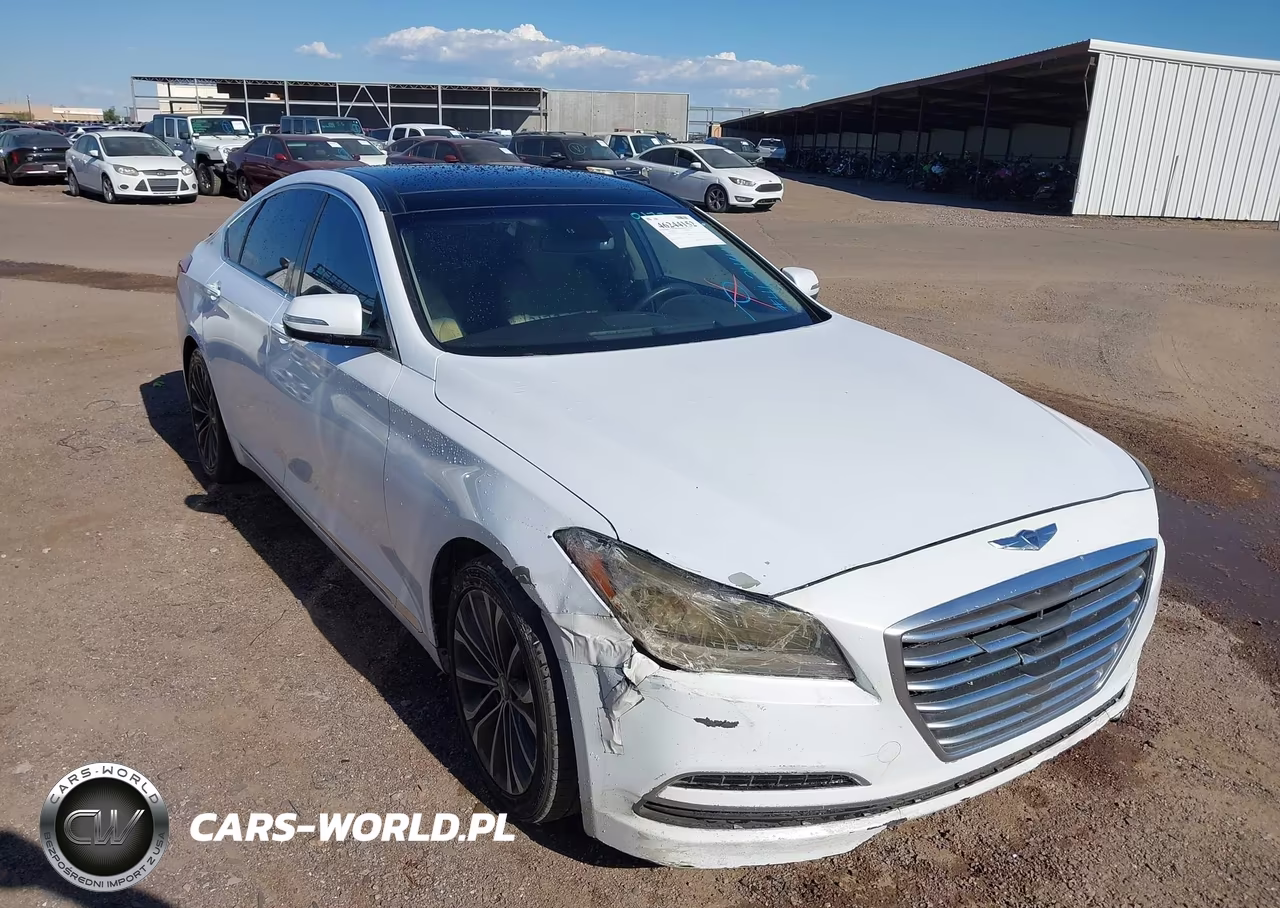 2015 Hyundai Genesis 3.8L VIN:KMHGN4JE9FU017782 - 1