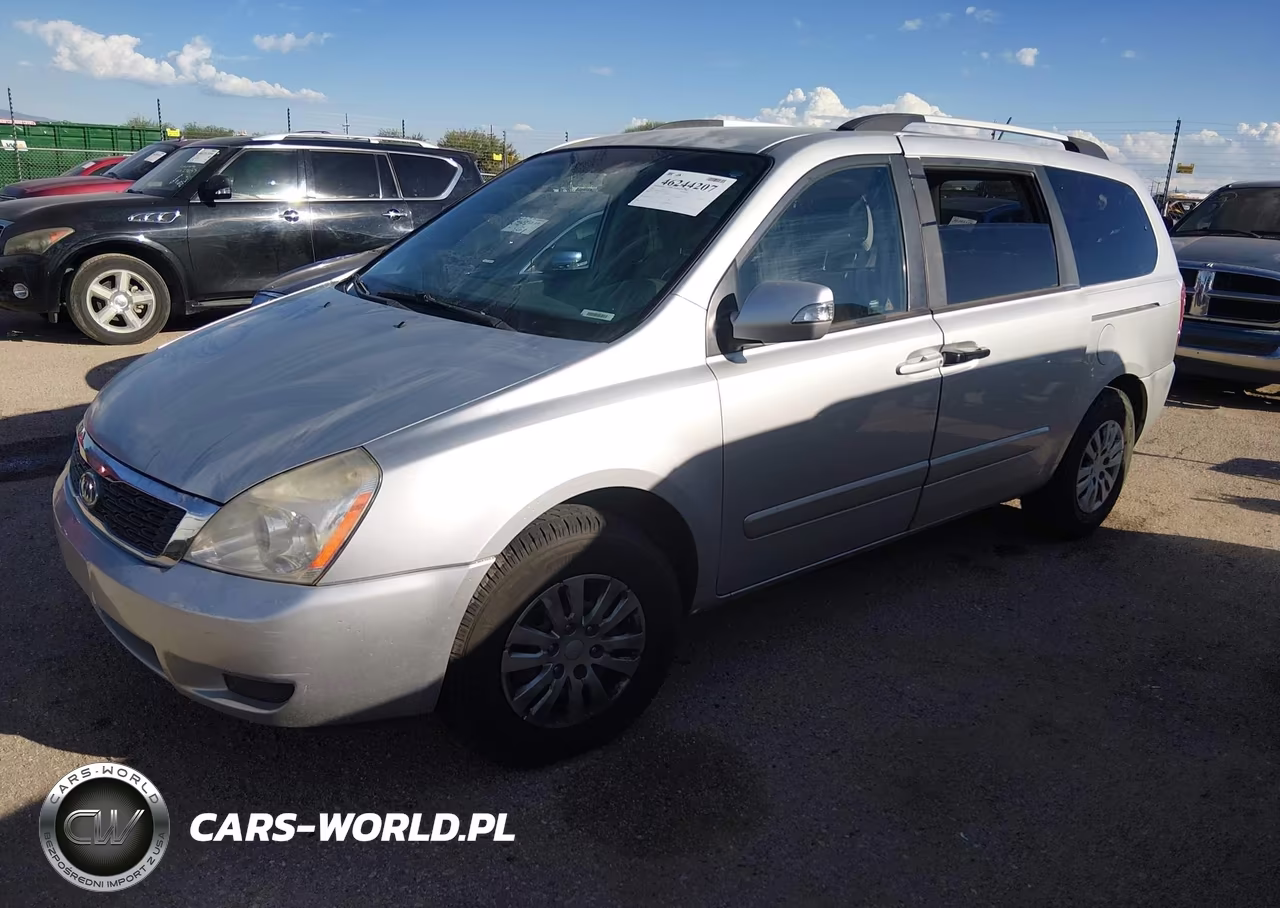 2012 Kia Sedona Lx VIN:KNDMG4C73C6446576 - 2