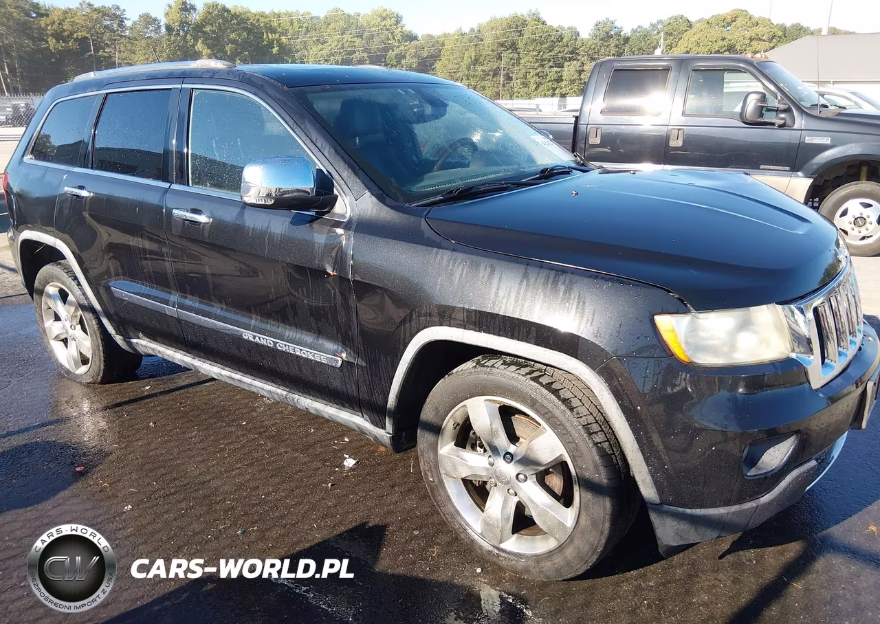 2012 Jeep Grand Cherokee Overland VIN:1C4RJFCT4CC182138 - 1