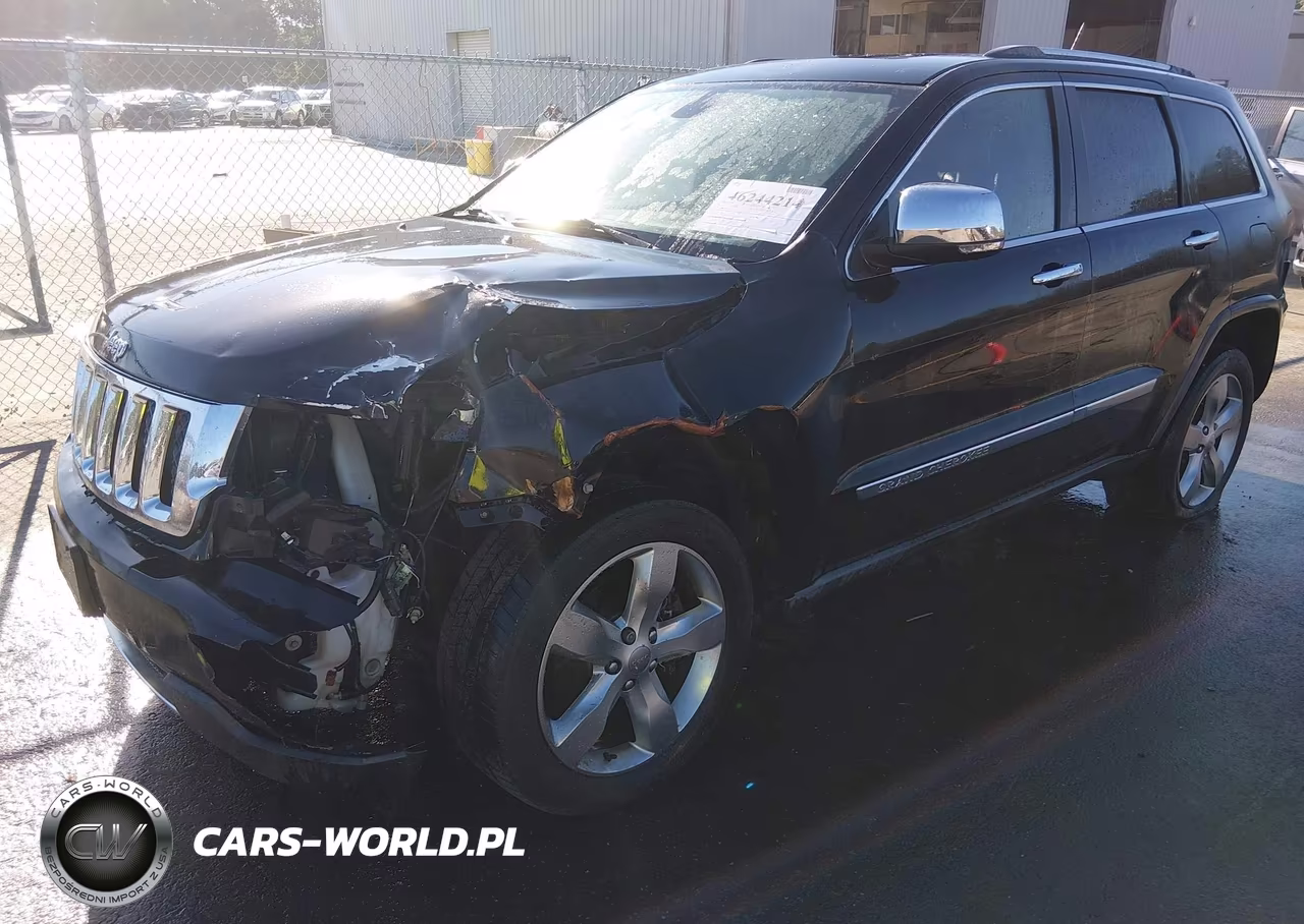 2012 Jeep Grand Cherokee Overland VIN:1C4RJFCT4CC182138 - 2