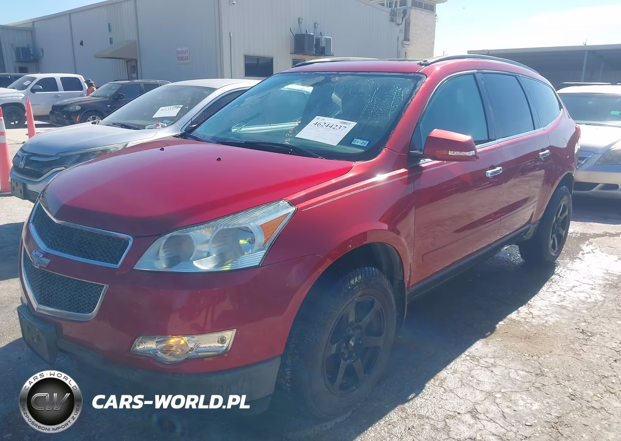 2012 Chevrolet Traverse 2Lt VIN:1GNKRJED3CJ406070 - 2