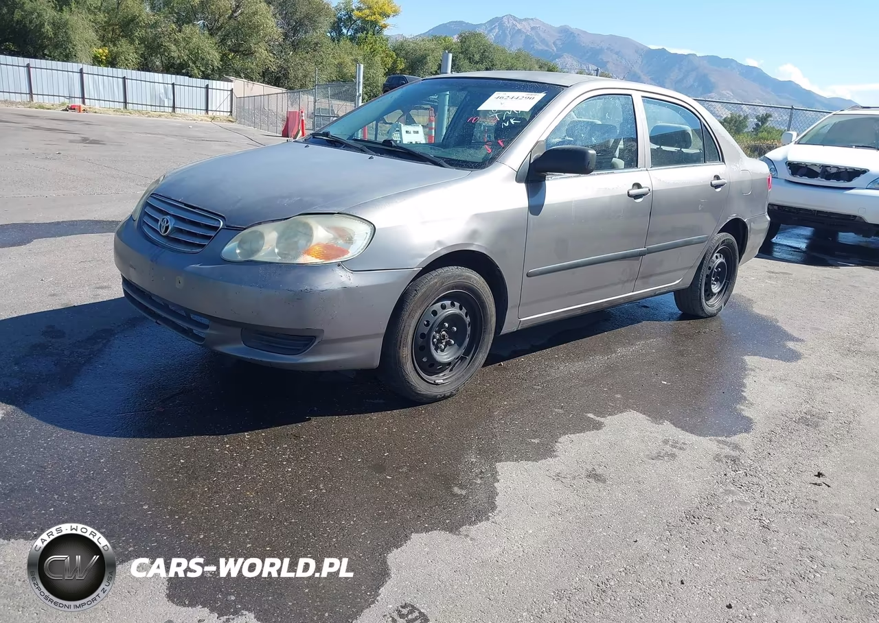 2003 Toyota Corolla Ce VIN:1NXBR32E33Z161878 - 2