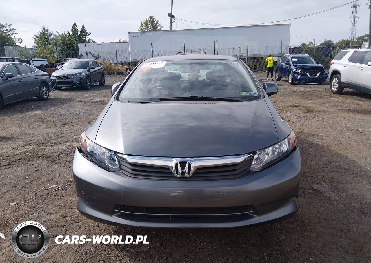 2012 Honda Civic Lx VIN:2HGFB2F52CH312079 - 11