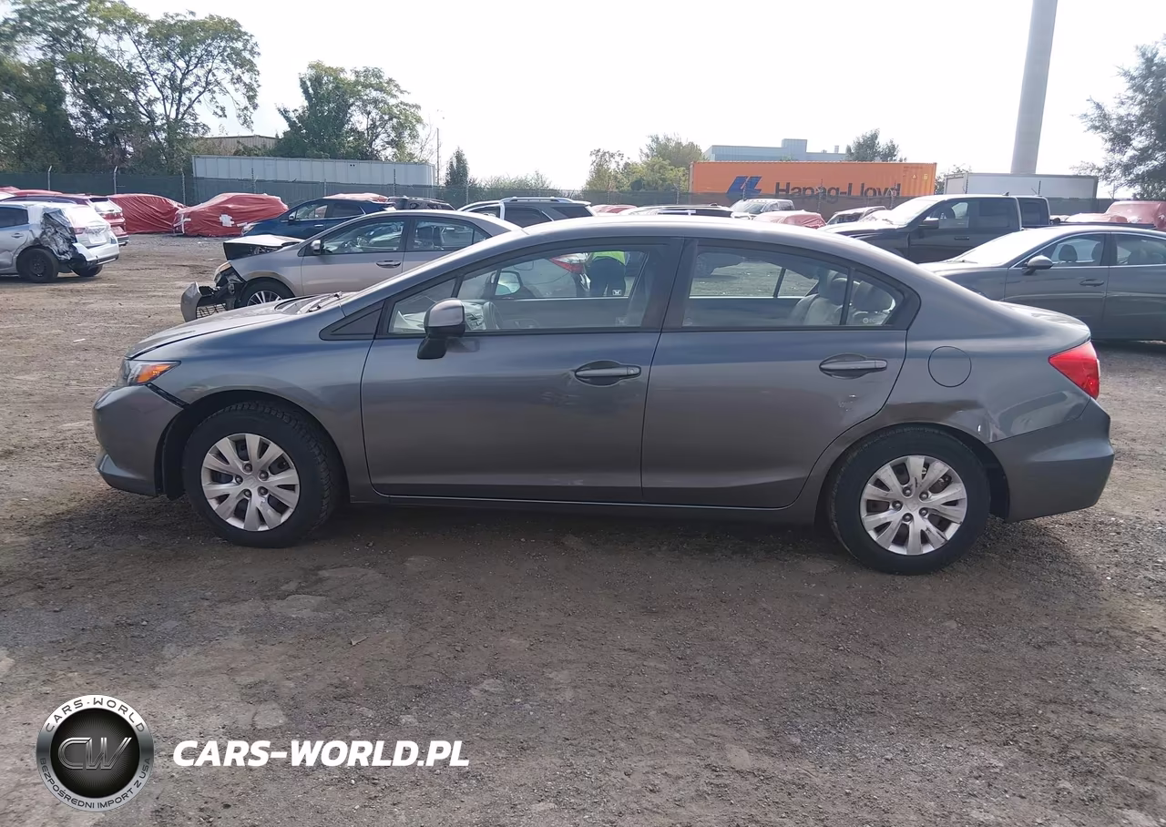 2012 Honda Civic Lx VIN:2HGFB2F52CH312079 - 13