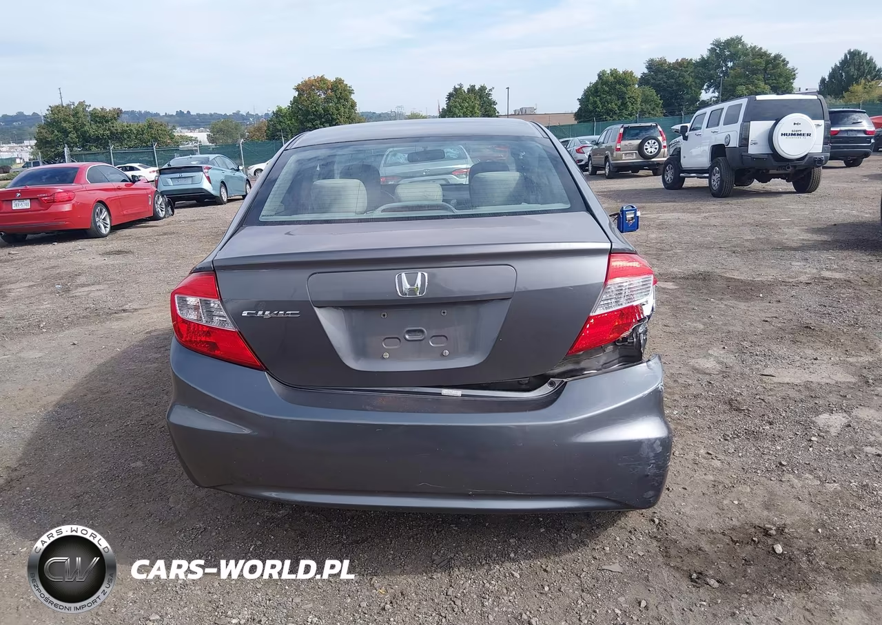 2012 Honda Civic Lx VIN:2HGFB2F52CH312079 - 15