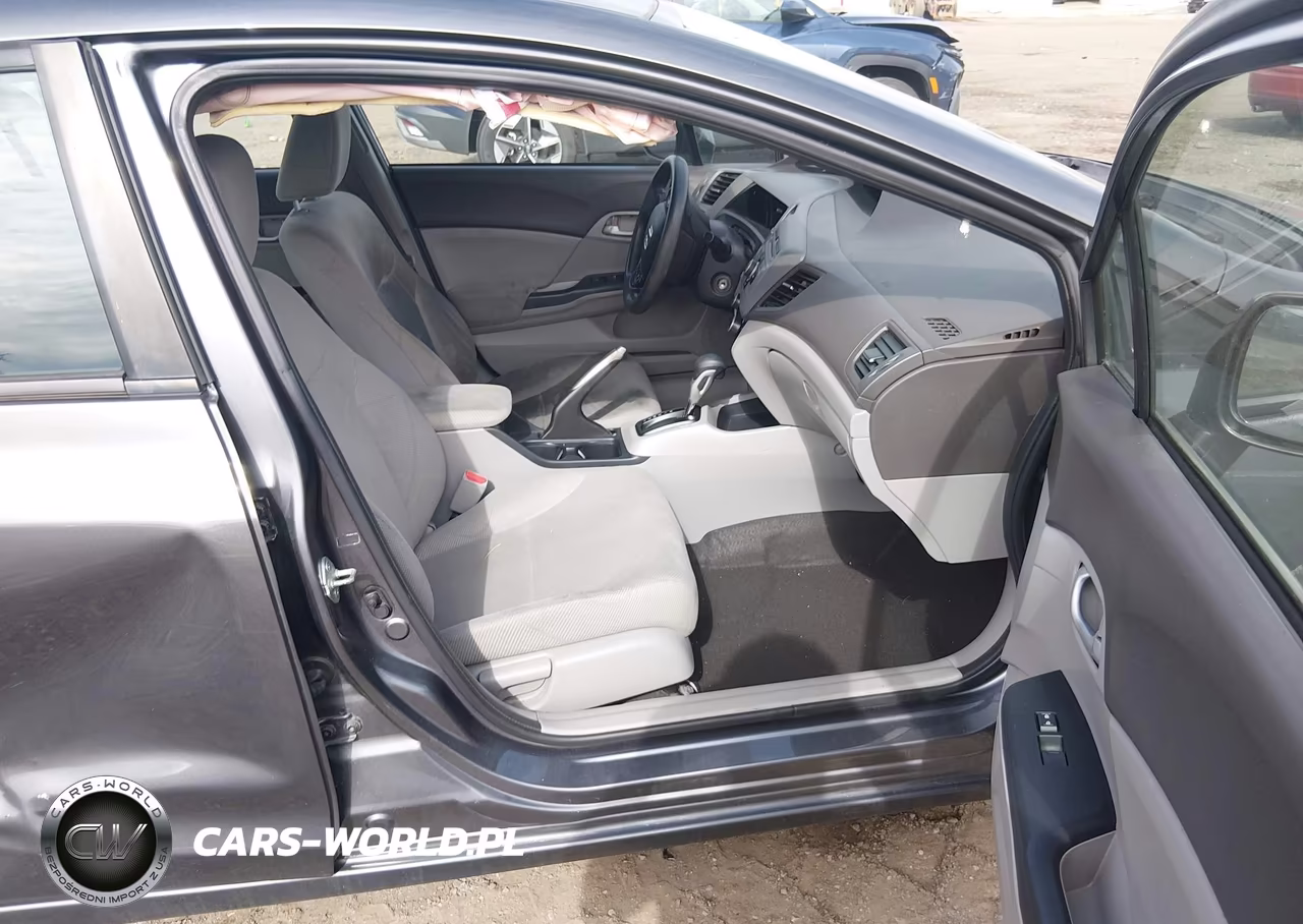 2012 Honda Civic Lx VIN:2HGFB2F52CH312079 - 5