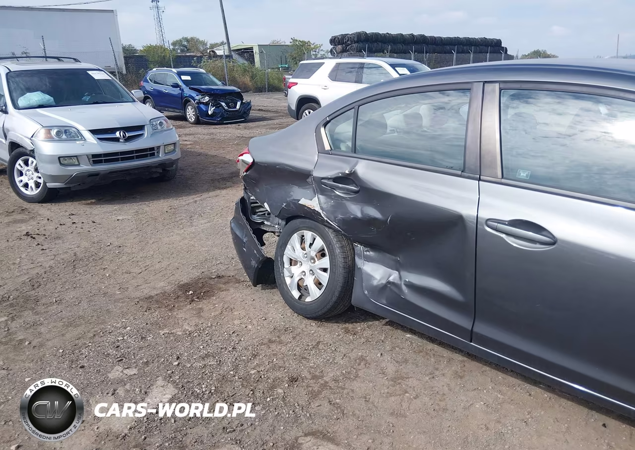 2012 Honda Civic Lx VIN:2HGFB2F52CH312079 - 6