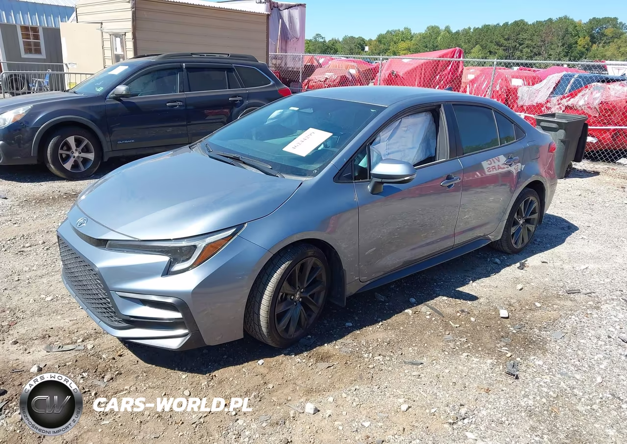2024 Toyota Corolla Se VIN:5YFS4MCE4RP207361 - 2