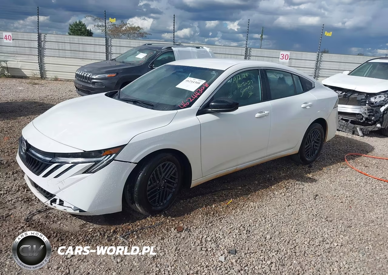 2026 Nissan Sentra Sv VIN:3N1AB9CV7TY250018 - 2