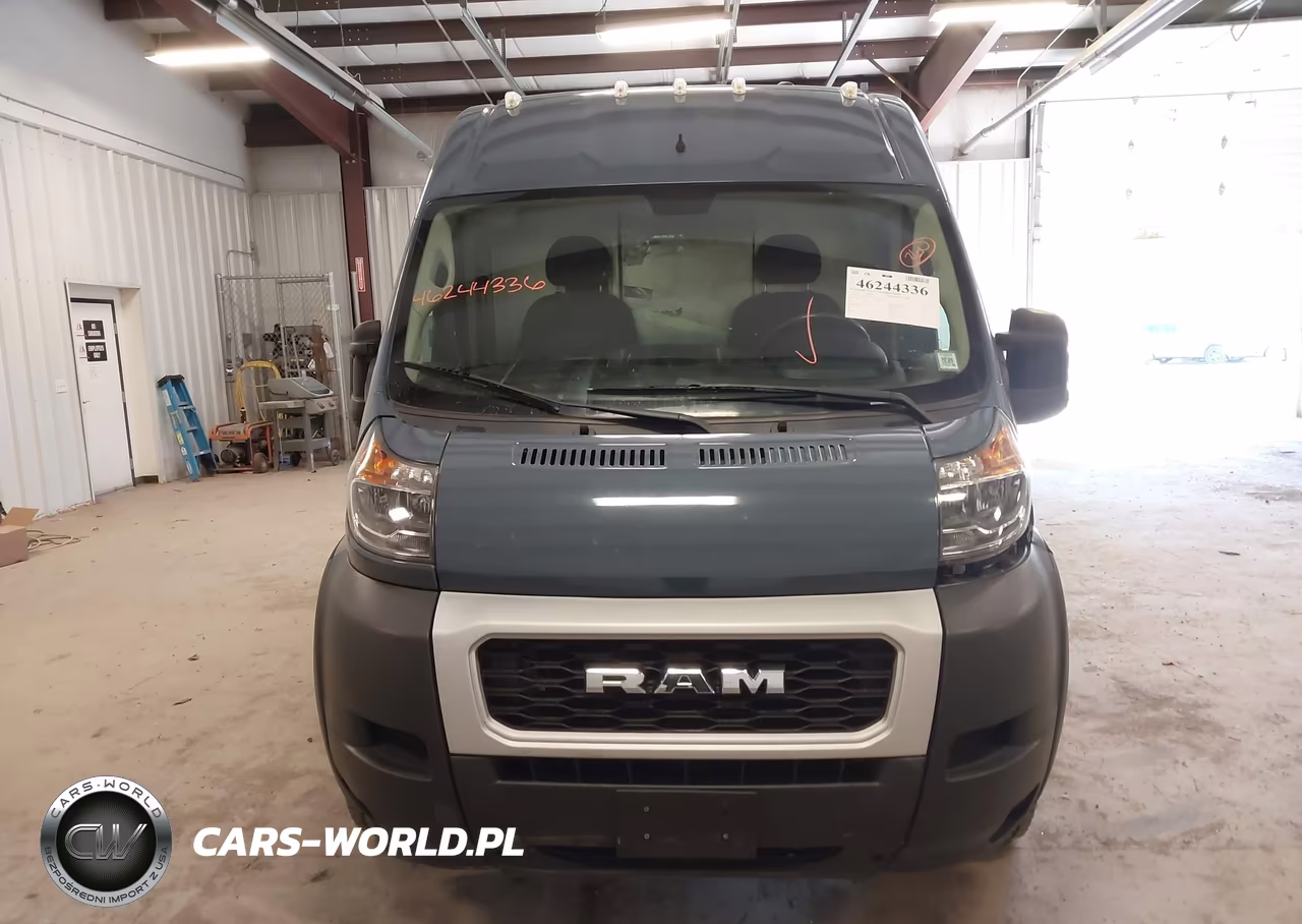 2019 Ram Promaster 3500 Cargo Van High Roof 159 Wb Ext VIN:3C6URVJG9KE551321 - 12
