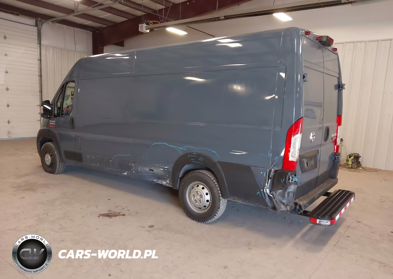 2019 Ram Promaster 3500 Cargo Van High Roof 159 Wb Ext VIN:3C6URVJG9KE551321 - 3