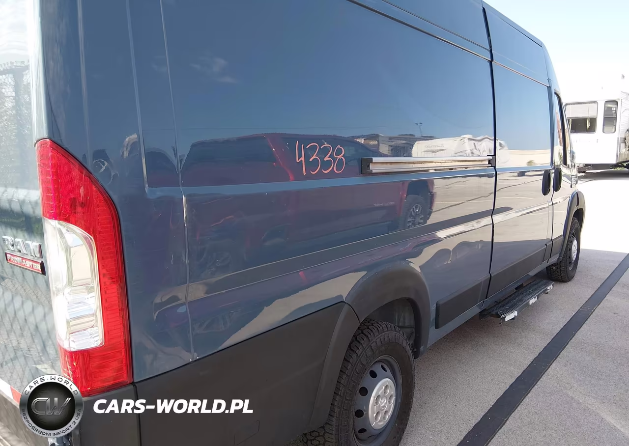2019 Ram Promaster 3500 Cargo Van High Roof 159 Wb Ext VIN:3C6URVJG6KE558730 - 3