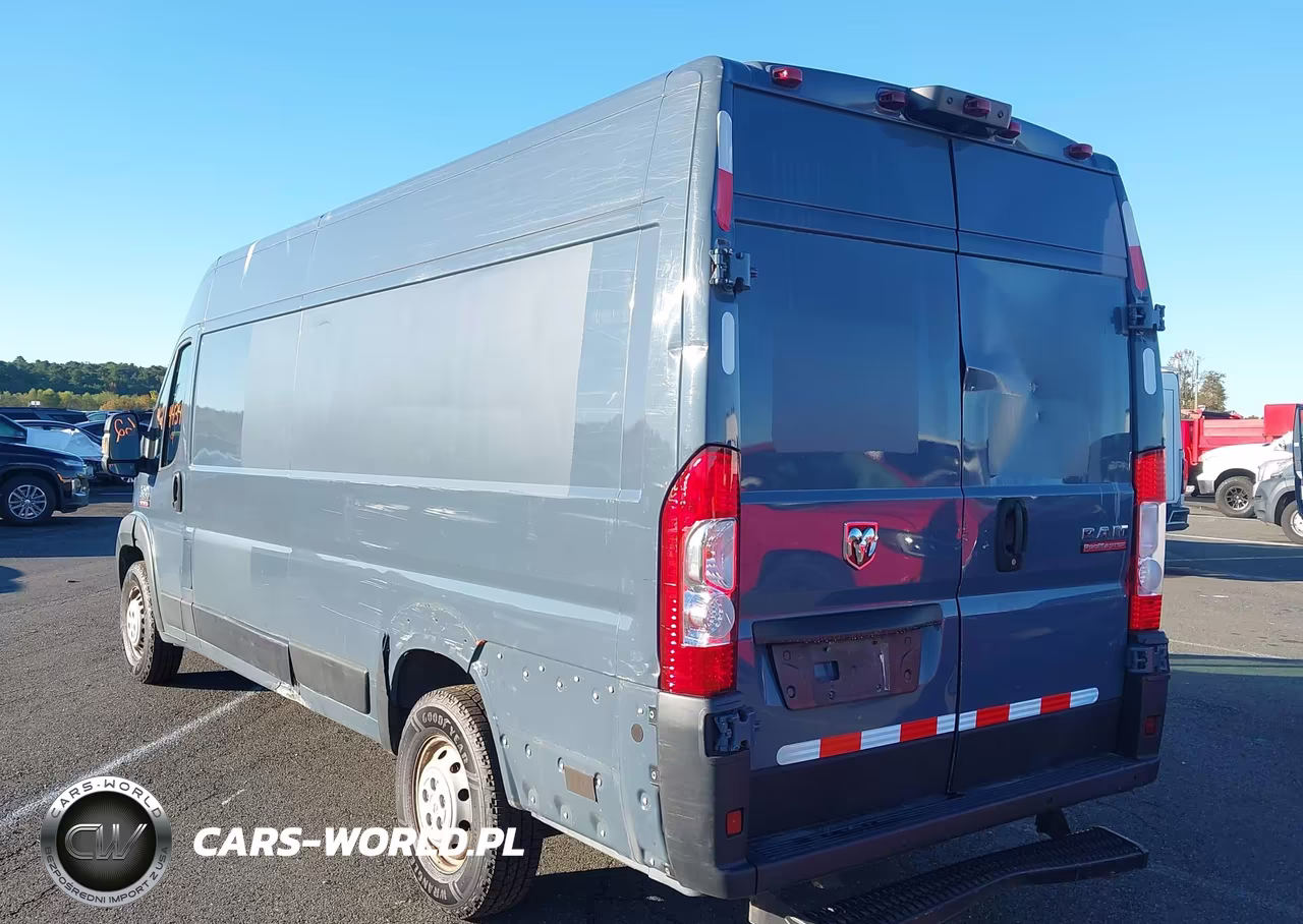 2019 Ram Promaster 3500 Cargo Van High Roof 159 Wb Ext VIN:3C6URVJG8KE558065 - 3