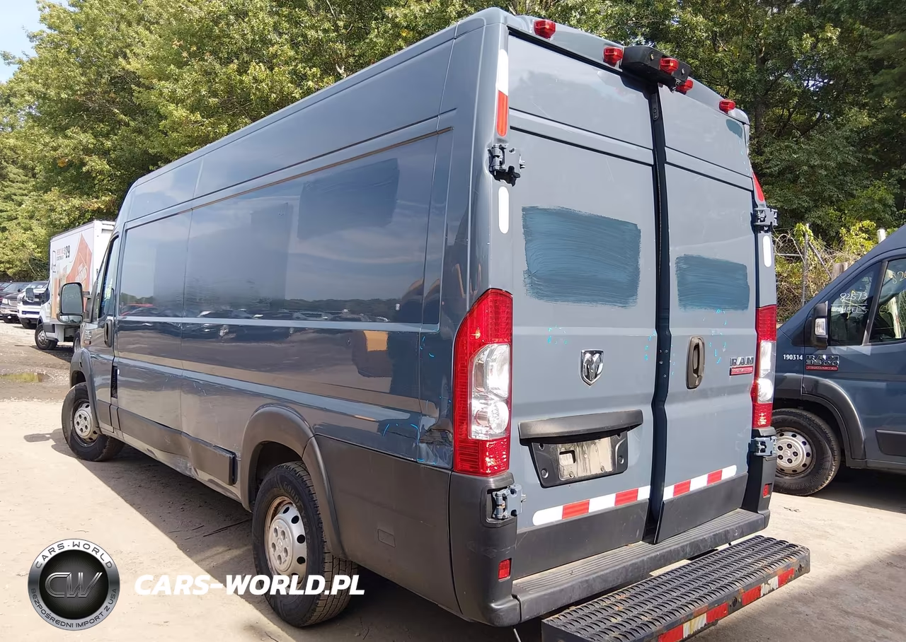 2020 Ram Promaster 3500 Cargo Van High Roof 159 Wb Ext VIN:3C6URVJG7LE107131 - 3