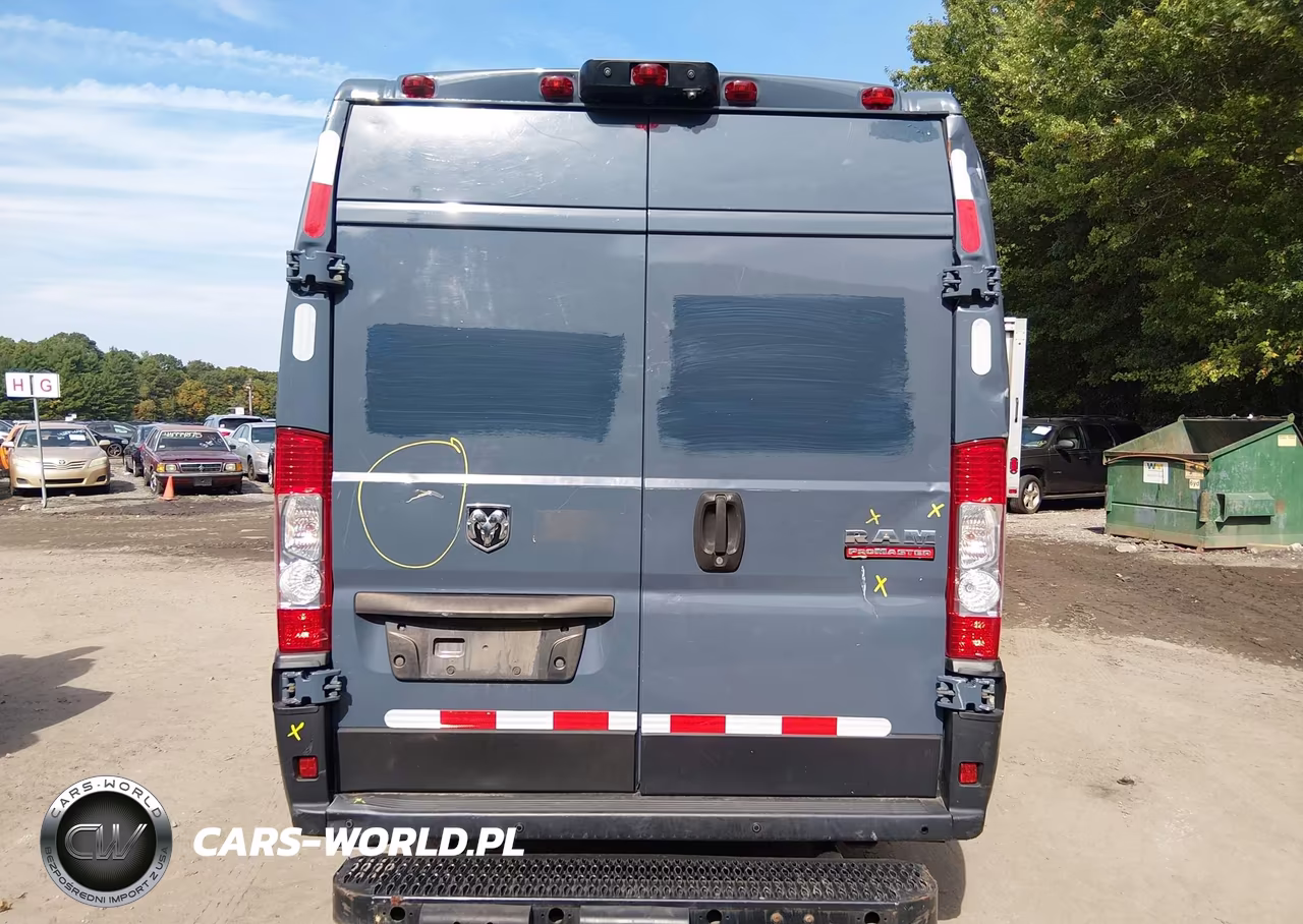2020 Ram Promaster 3500 Cargo Van High Roof 159 Wb Ext VIN:3C6URVJG6LE108741 - 16