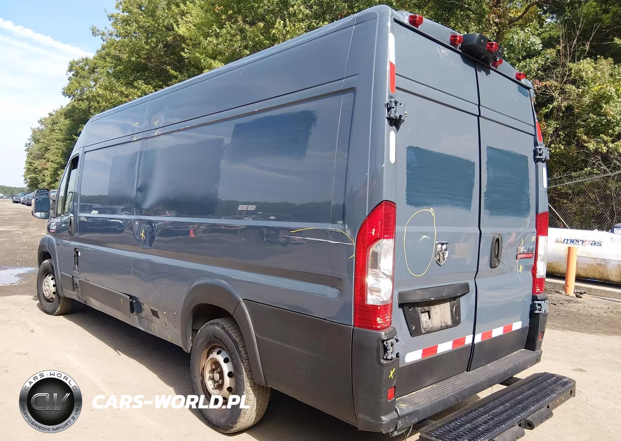 2020 Ram Promaster 3500 Cargo Van High Roof 159 Wb Ext VIN:3C6URVJG6LE108741 - 3