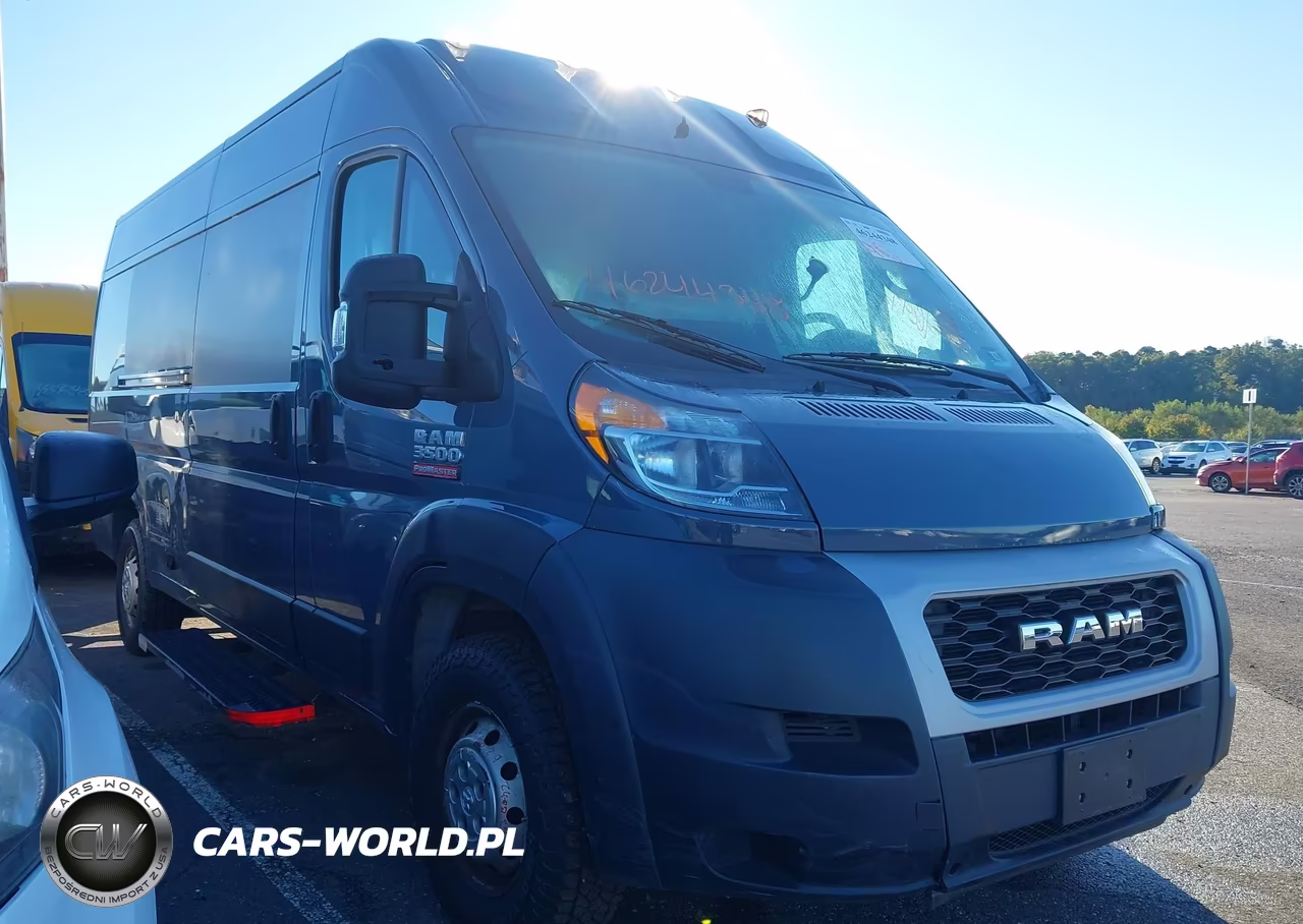 2020 Ram Promaster 3500 Cargo Van High Roof 159 Wb Ext VIN:3C6URVJG4LE108706 - 1