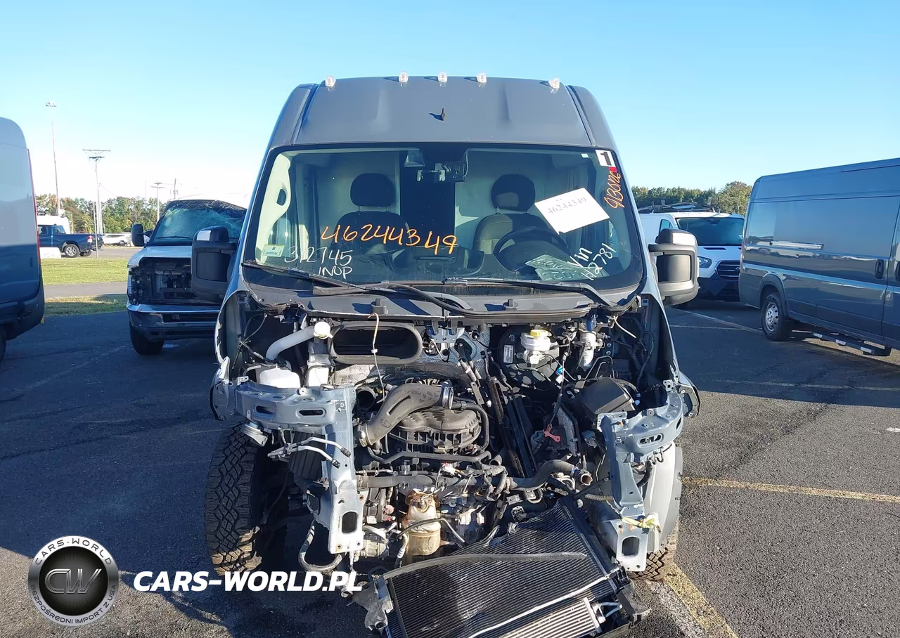 2020 Ram Promaster 3500 Cargo Van High Roof 159 Wb Ext VIN:3C6URVJG5LE112781 - 12
