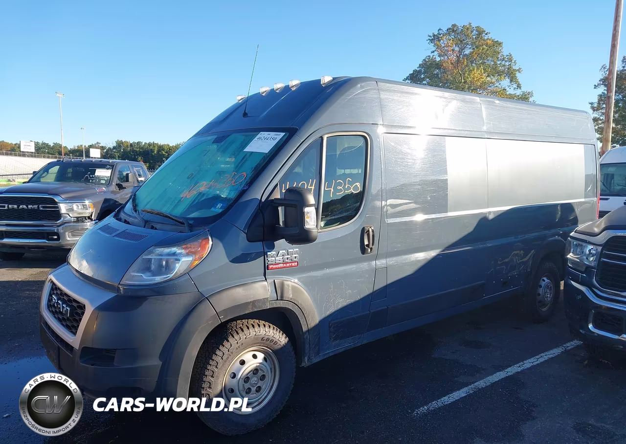 2020 Ram Promaster 3500 Cargo Van High Roof 159 Wb Ext VIN:3C6URVJG3LE117039 - 14