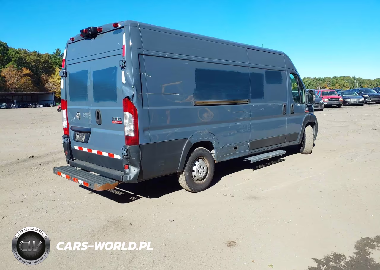 2020 Ram Promaster 3500 Cargo Van High Roof 159 Wb Ext VIN:3C6URVJG0LE117144 - 4