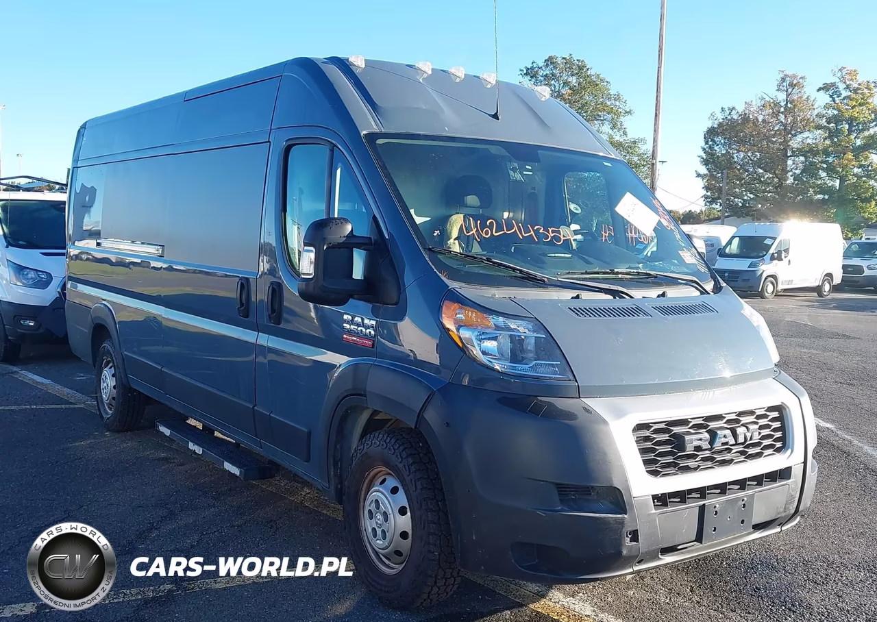 2020 Ram Promaster 3500 Cargo Van High Roof 159 Wb Ext