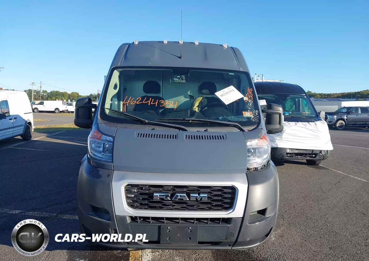 2020 Ram Promaster 3500 Cargo Van High Roof 159 Wb Ext VIN:3C6URVJG0LE124725 - 12