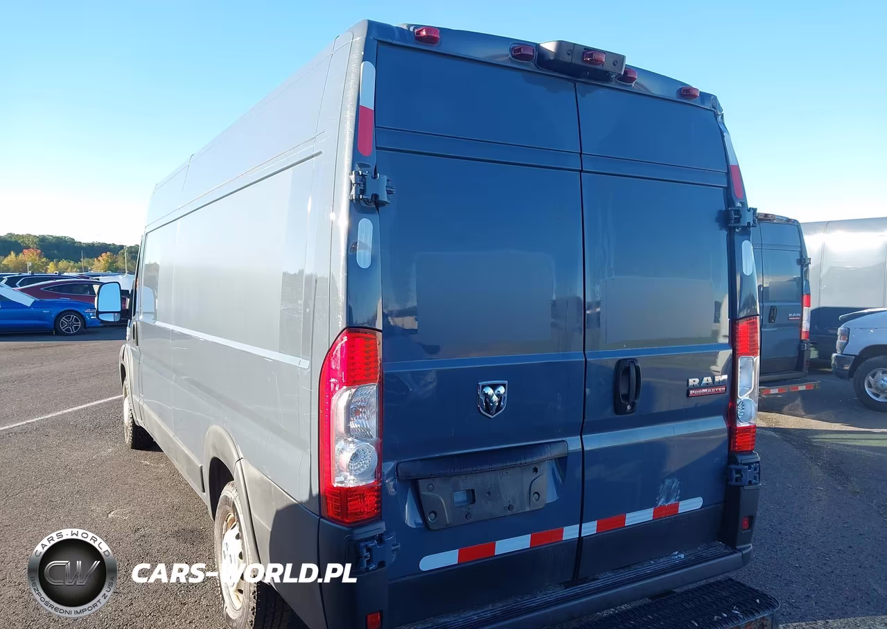 2020 Ram Promaster 3500 Cargo Van High Roof 159 Wb Ext VIN:3C6URVJG0LE124725 - 3