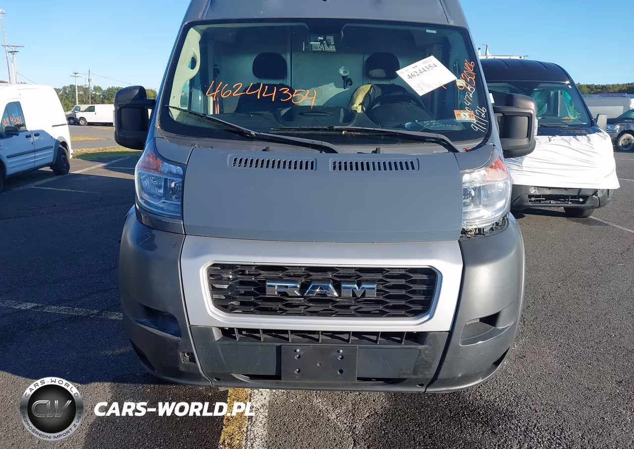 2020 Ram Promaster 3500 Cargo Van High Roof 159 Wb Ext VIN:3C6URVJG0LE124725 - 6