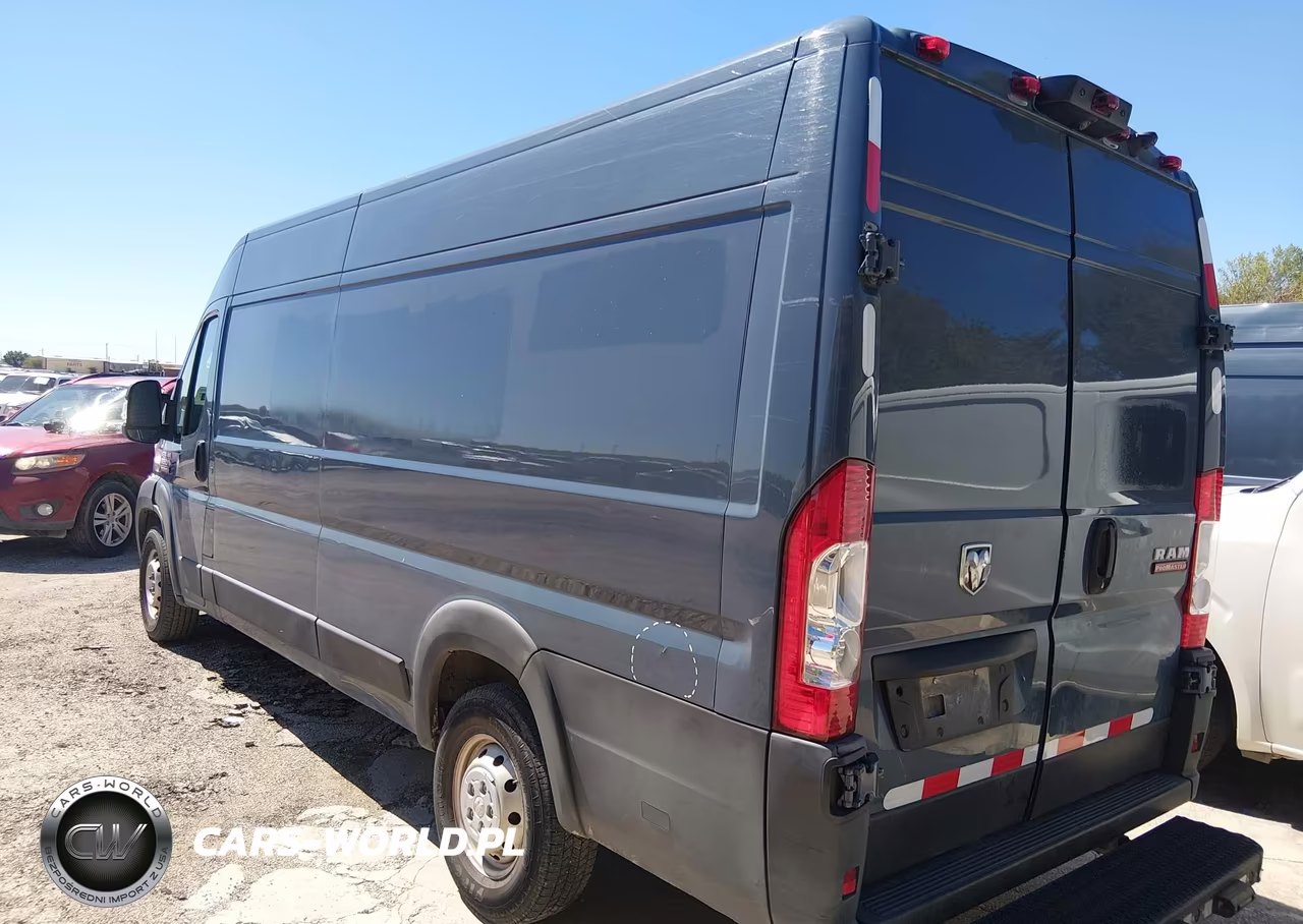 2021 Ram Promaster 3500 Cargo Van High Roof 159 Wb Ext VIN:3C6MRVJGXME579339 - 3