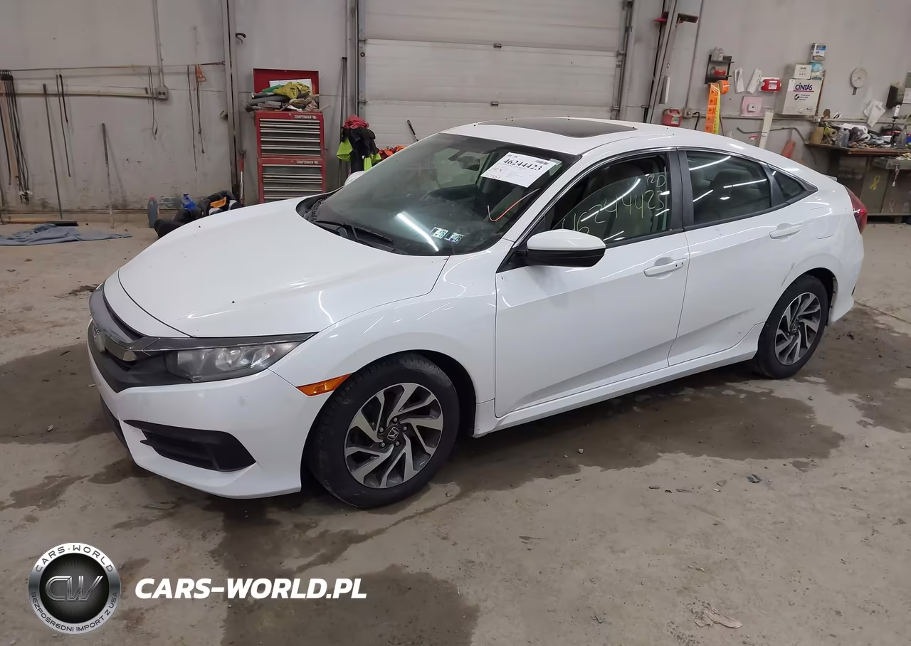 2016 Honda Civic Ex VIN:19XFC2F78GE217394 - 2
