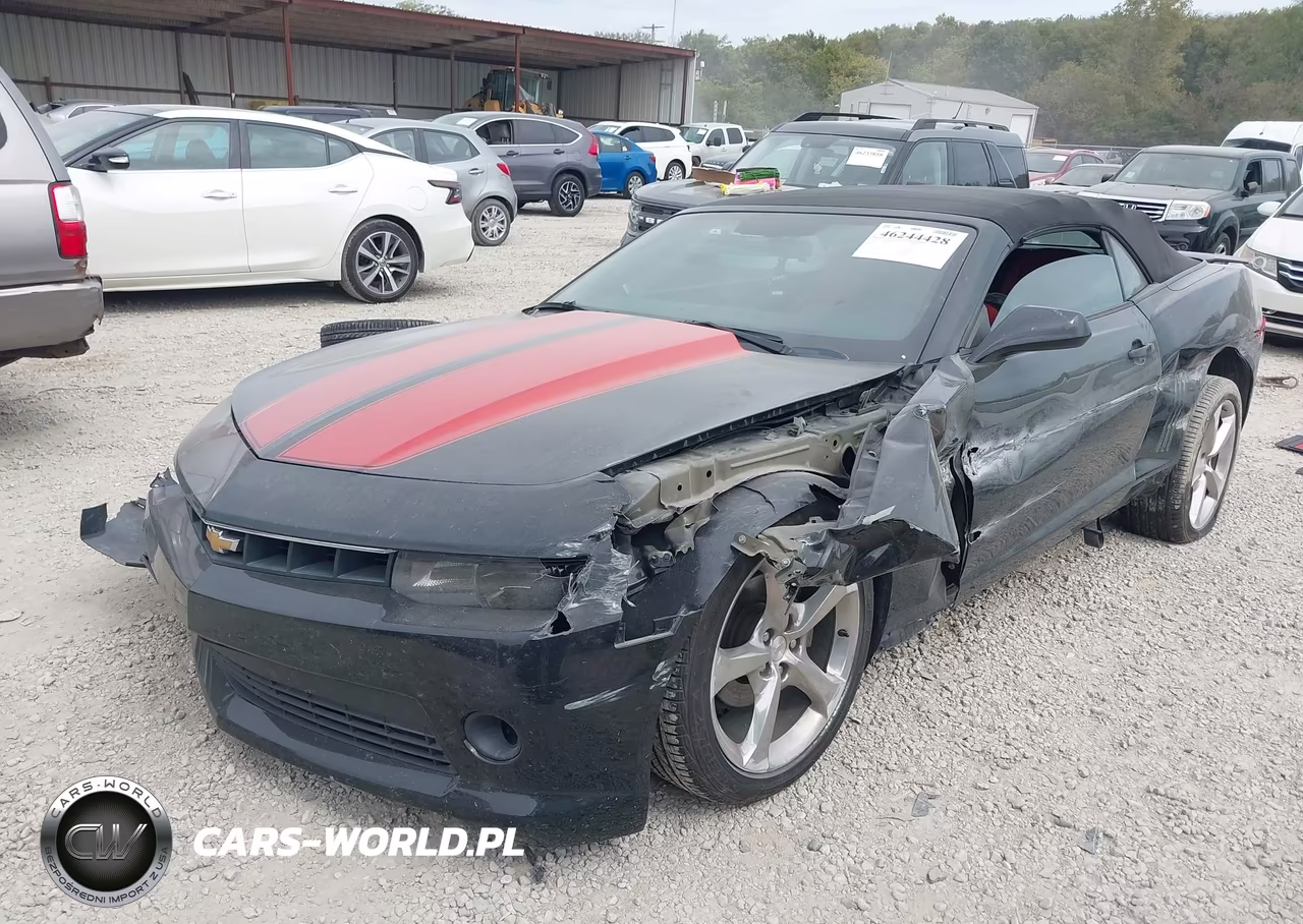 2014 Chevrolet Camaro 2Lt VIN:2G1FC3D38E9147616 - 2