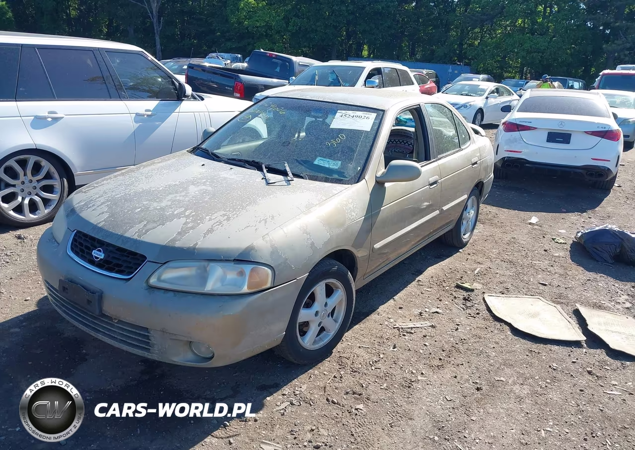 2002 Nissan Sentra Gxe VIN:3N1CB51D22L615809 - 2