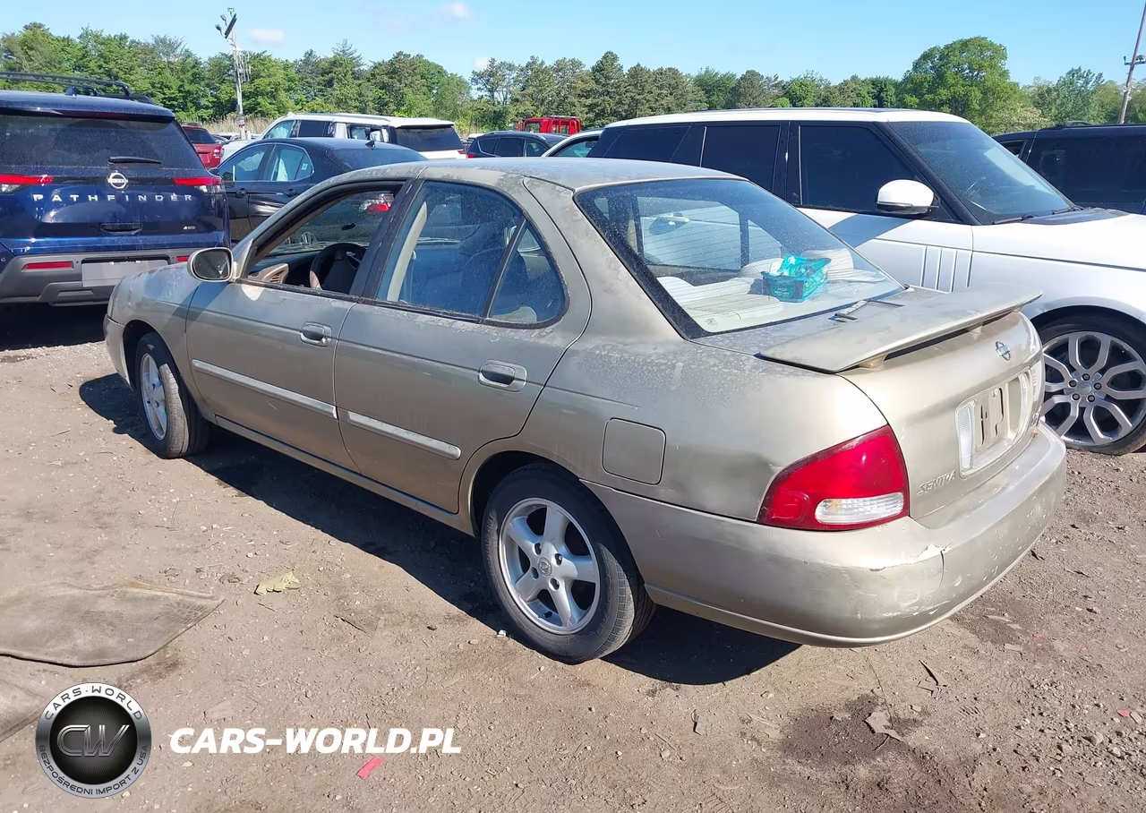 2002 Nissan Sentra Gxe VIN:3N1CB51D22L615809 - 3