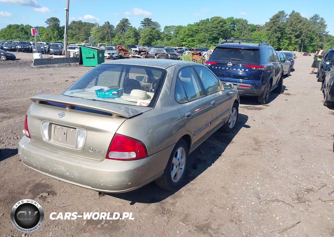 2002 Nissan Sentra Gxe VIN:3N1CB51D22L615809 - 4