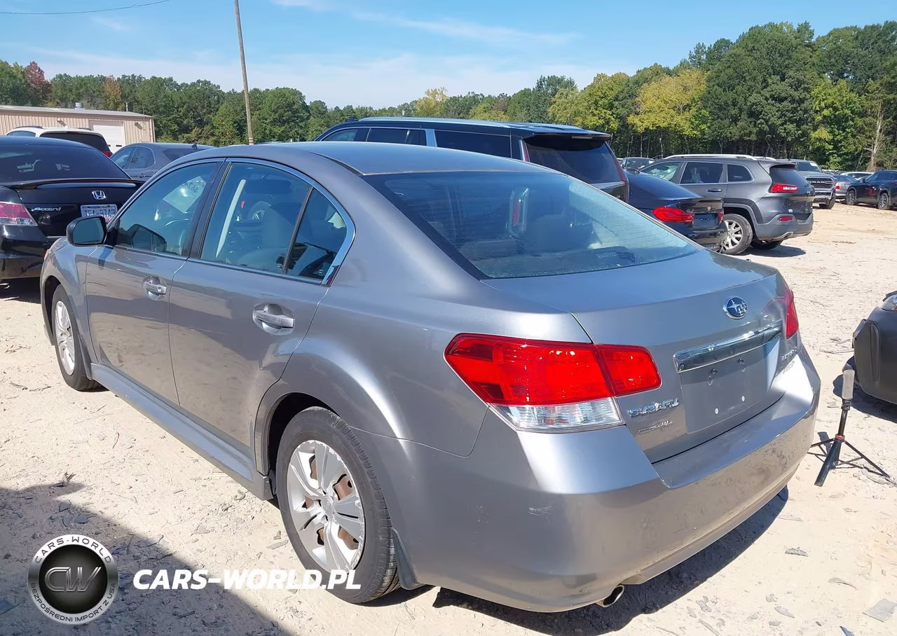 2011 Subaru Legacy 2.5I VIN:4S3BMBA66B3251456 - 3