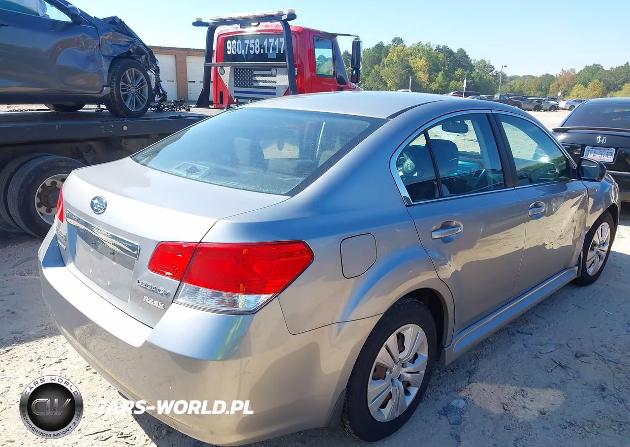 2011 Subaru Legacy 2.5I VIN:4S3BMBA66B3251456 - 4