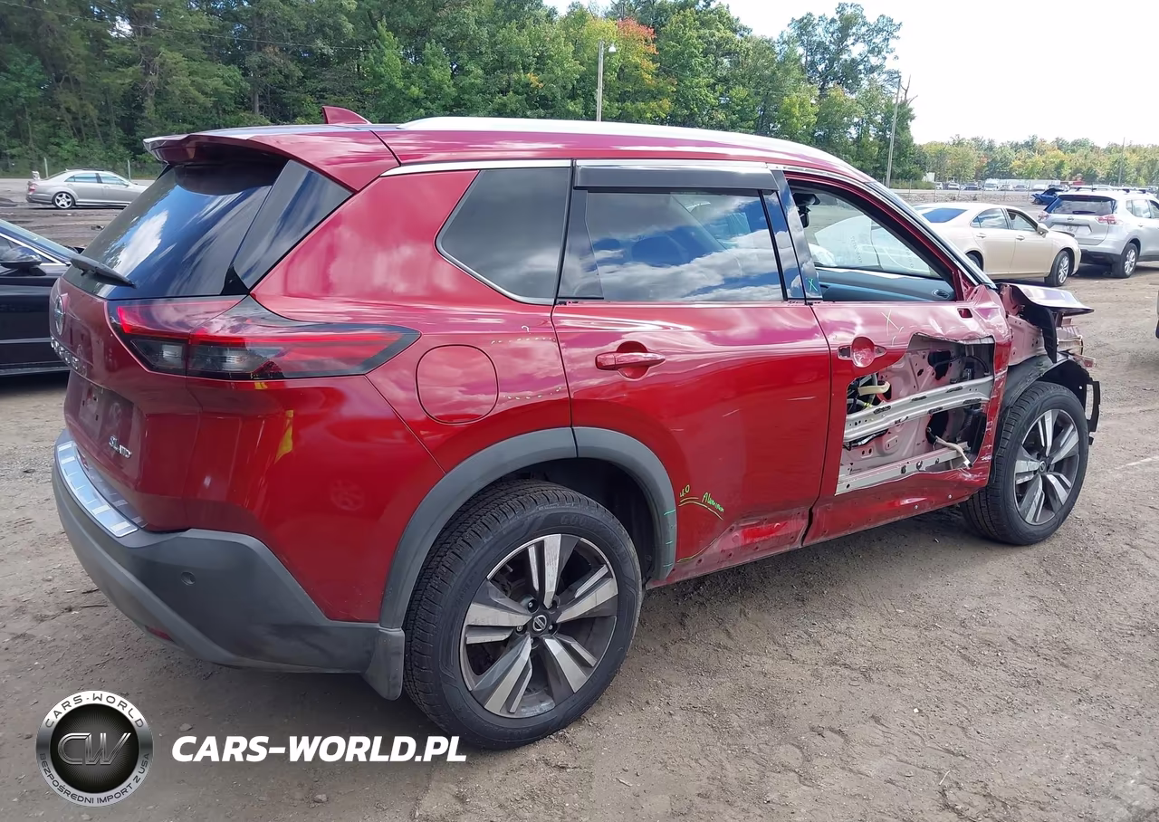 2021 Nissan Rogue Sl Intelligent Awd VIN:5N1AT3CB0MC808651 - 4