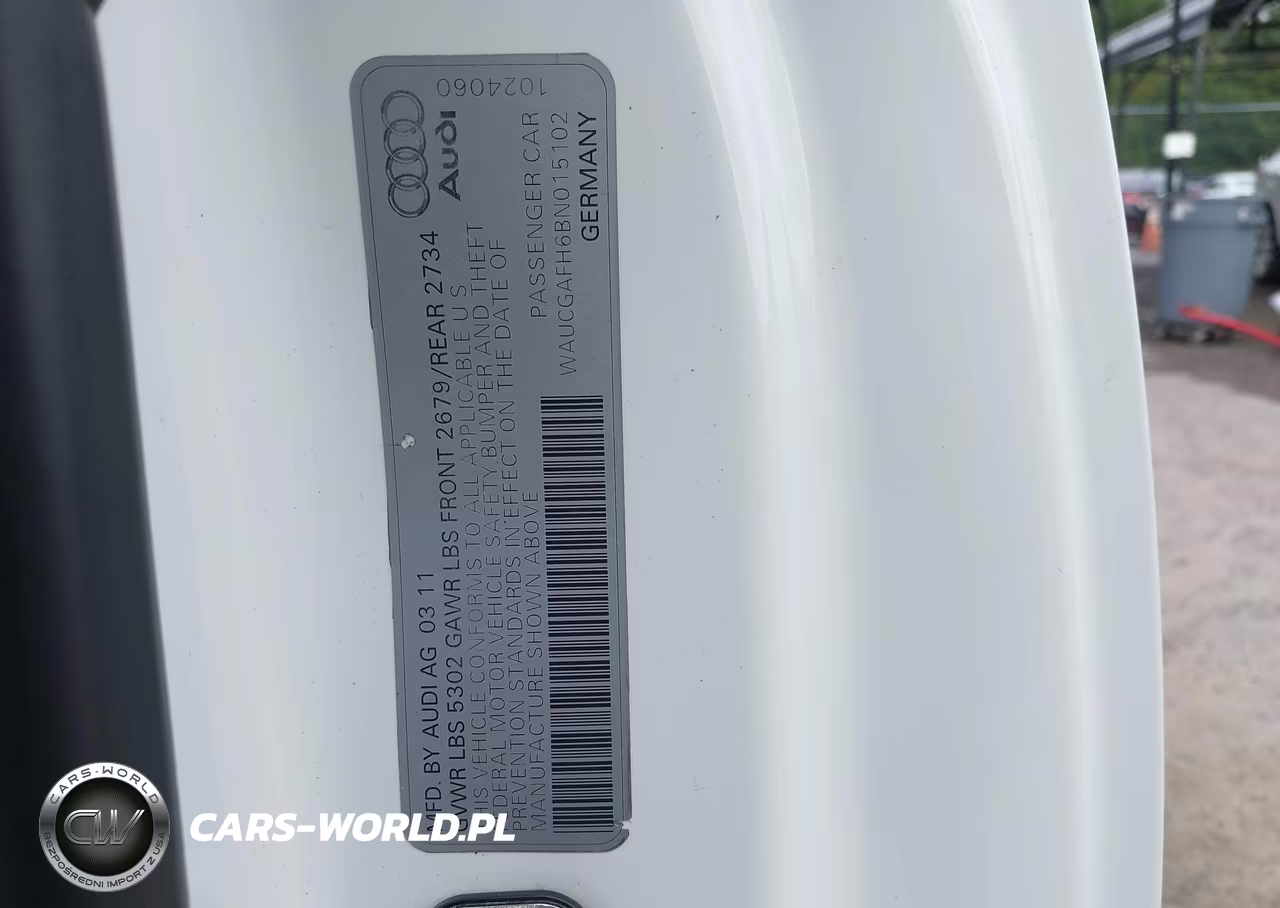 2011 Audi S5 3.0 Premium Plus VIN:WAUCGAFH6BN015102 - 9