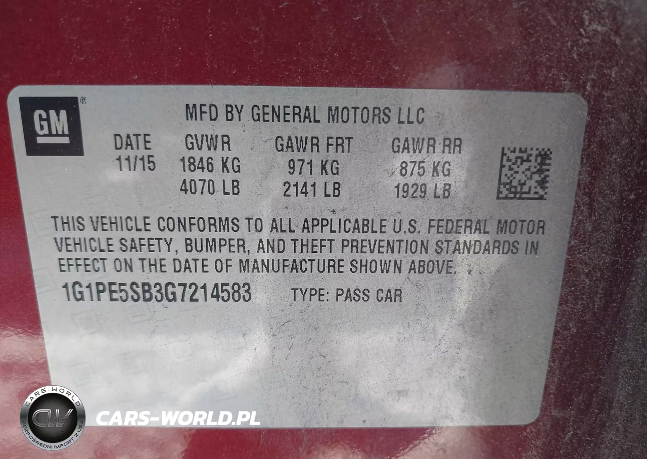 2016 Chevrolet Cruze Limited 1Lt Auto VIN:1G1PE5SB3G7214583 - 9