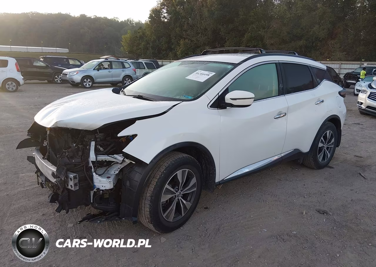 2019 Nissan Murano Sv VIN:5N1AZ2MS5KN134439 - 2