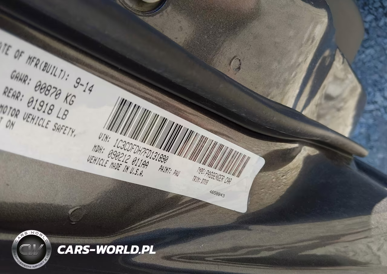 2015 Dodge Dart Aero VIN:1C3CDFDH7FD131890 - 9