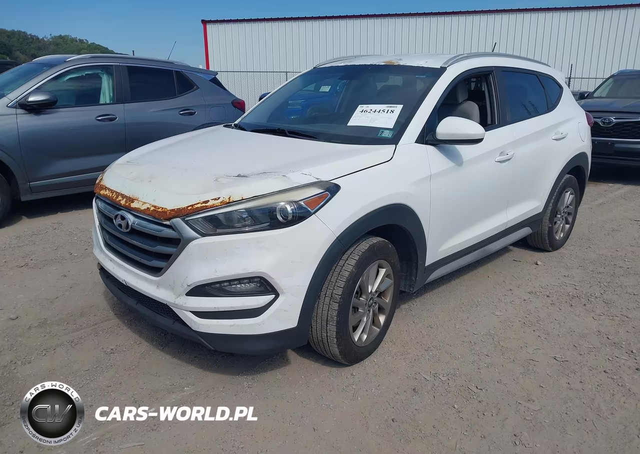 2017 Hyundai Tucson Se VIN:KM8J3CA44HU553541 - 2