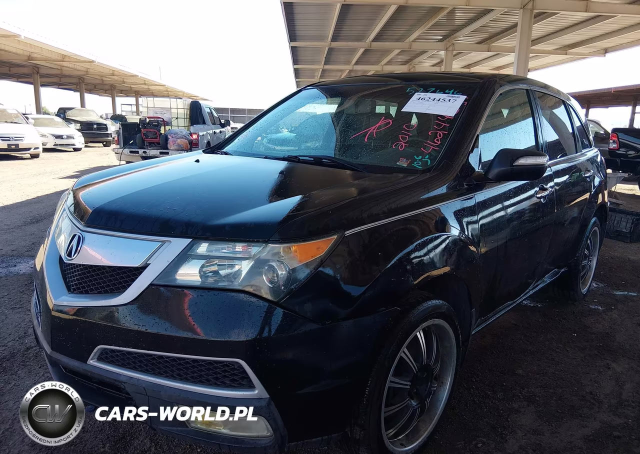 2010 Acura Mdx VIN:2HNYD2H27AH527646 - 2