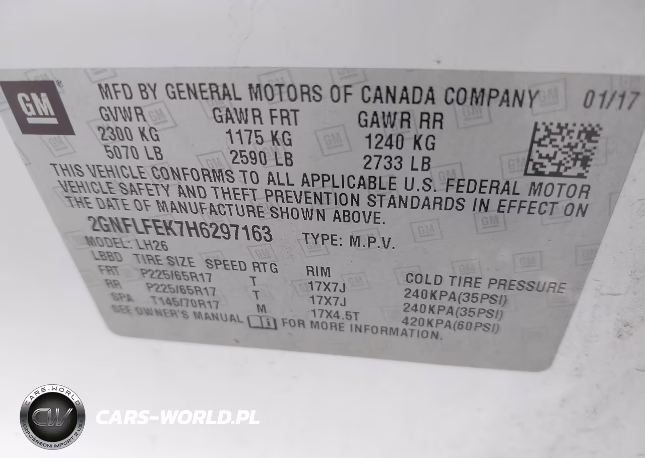2017 Chevrolet Equinox Lt VIN:2GNFLFEK7H6297163 - 9