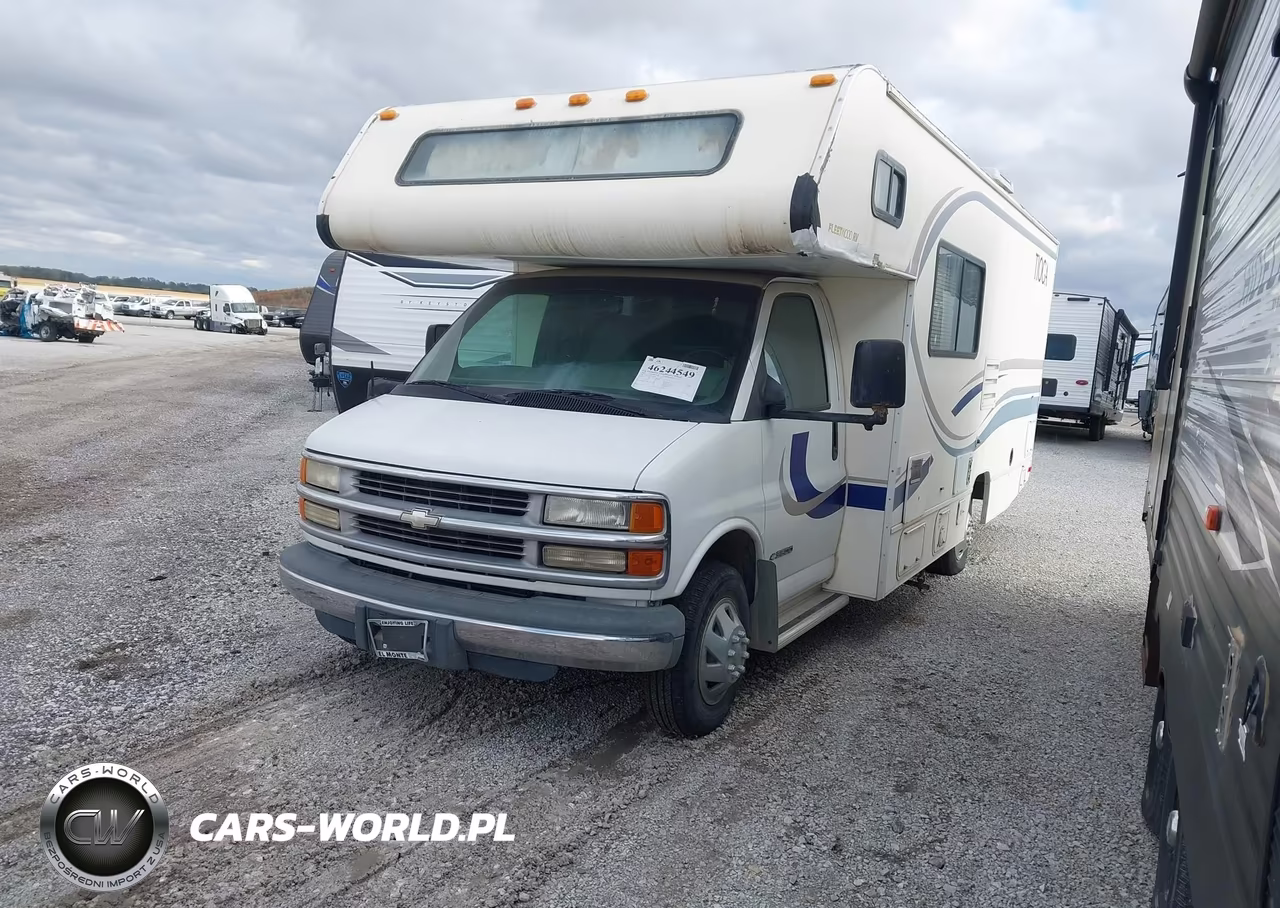 2000 Chevrolet Express Rv Cutaway VIN:1GBJG31J8Y1196160 - 2