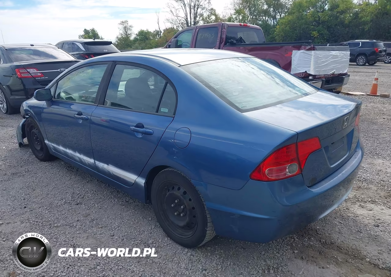 2008 Honda Civic Lx VIN:1HGFA16518L089069 - 3