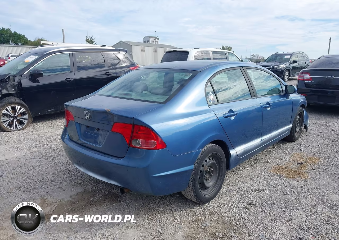 2008 Honda Civic Lx VIN:1HGFA16518L089069 - 4