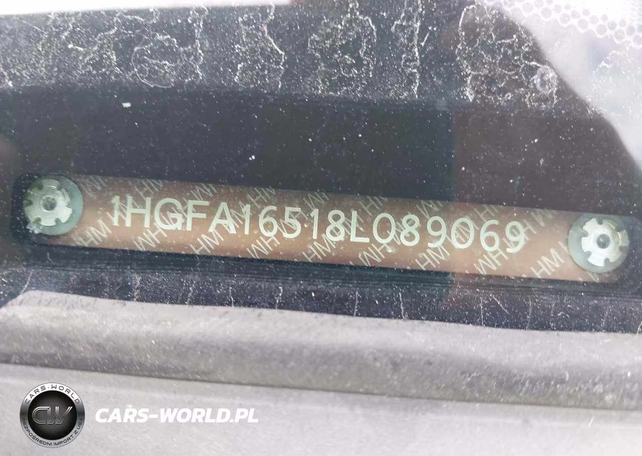 2008 Honda Civic Lx VIN:1HGFA16518L089069 - 9