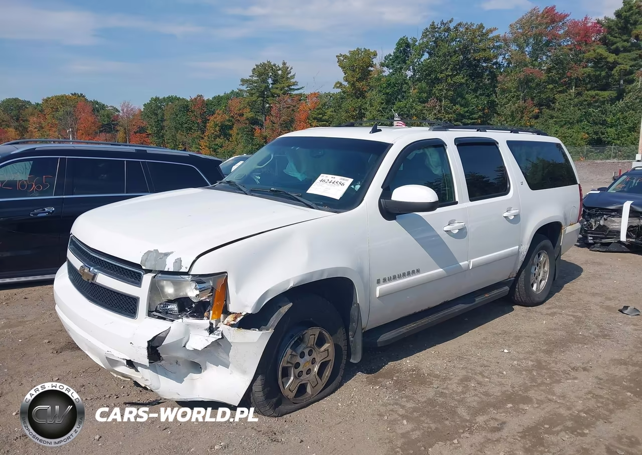 2008 Chevrolet Suburban 1500 Lt VIN:3GNFK163X8G198631 - 2