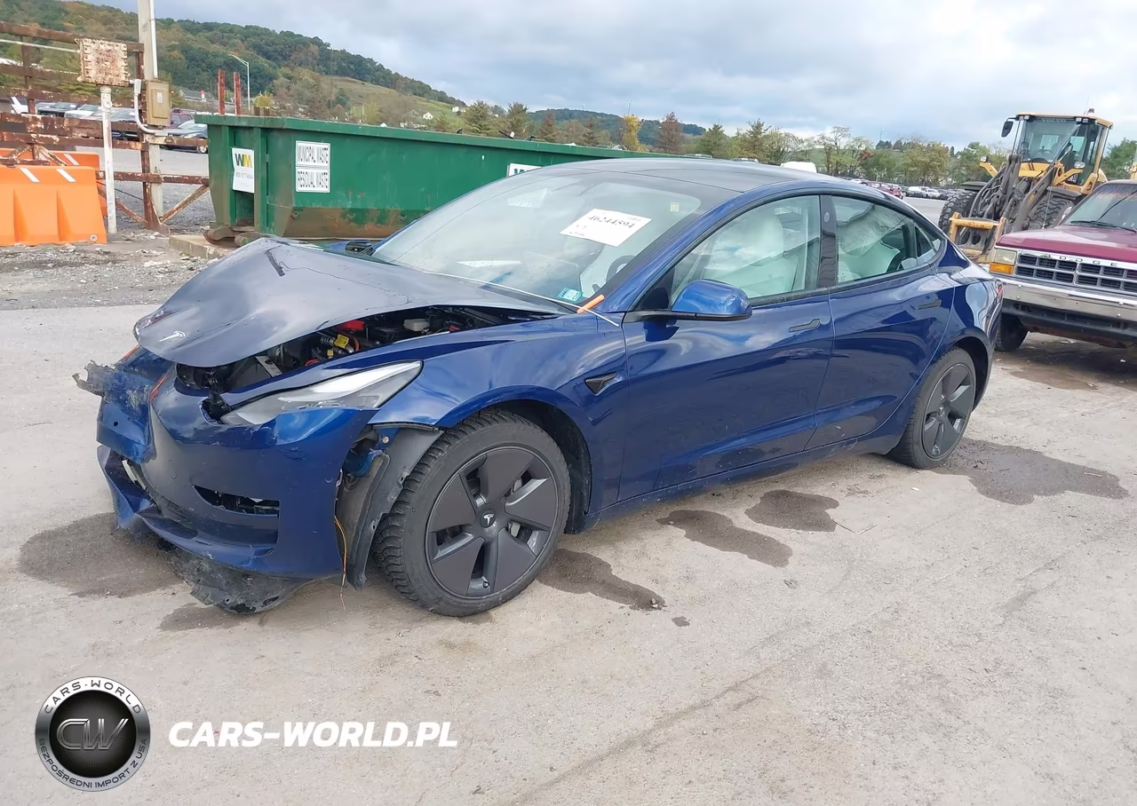 2022 Tesla Model 3 Long Range Dual Motor All-Wheel Drive VIN:5YJ3E1EB2NF102097 - 2